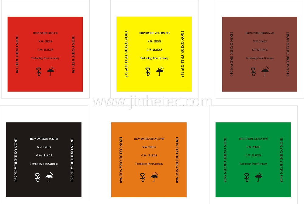 Iron Oxide Pigment Red 101 130 190